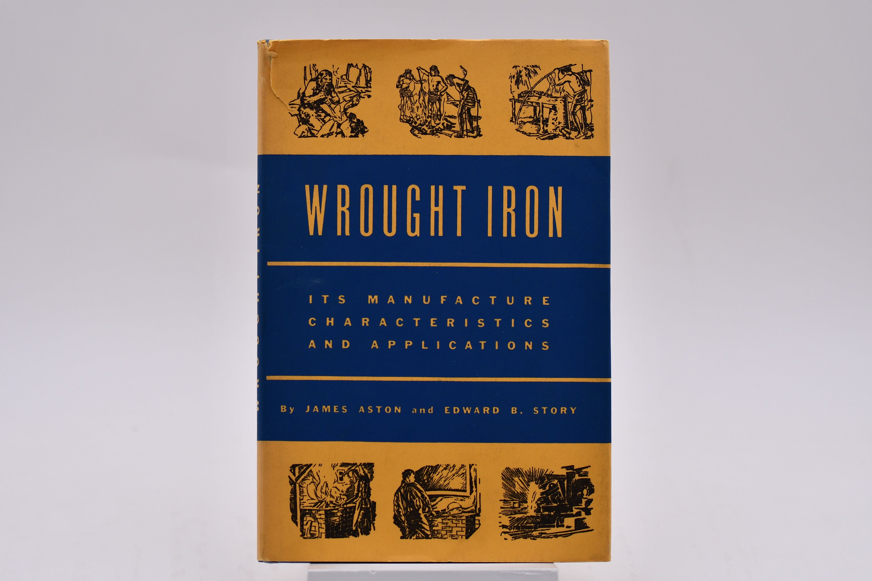 本　A  Handbook of wrougt  iron Wrought Iron: Its Manufacture, Characteristics and Applications - Etsy
