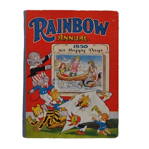 Vintage 1950 British Rainbowann von Mrs. Bruin