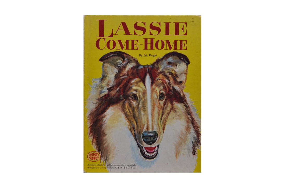 Lassie Come Home By Eric Knight Abridged By Felix Sutton Etsy