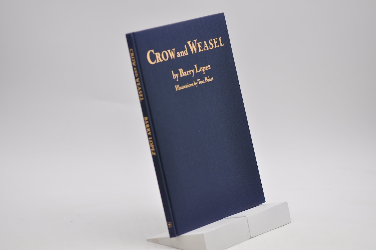 Vintage 1990 Crow and Weasel Picture Book by Barry Lopez,