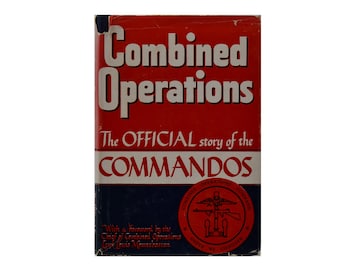 Opérations combinées – L'histoire officielle des commandos (édition vintage 1934), ouvrage d'Hilary A. St. George Saunders