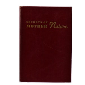 Secrets of Mother Nature by Bess Hibarger Vintage 1942 Elementary School Children's Book