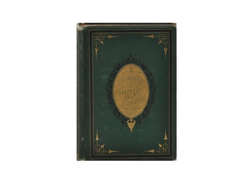 A Library of Poetry and Song with Intro by William Cullen Bryant, 1872 Antique Book