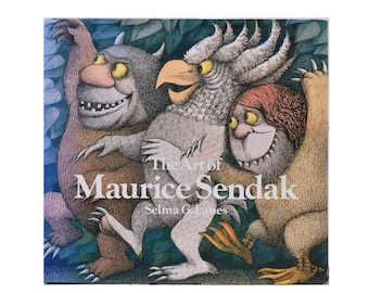 Maurice Maeterlinck Oeuvres 4冊セット The Art of Maurice Sendak by Selma G. Lanes, Vintage 1984 Book - Etsy