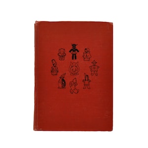 Livro vintage de 1937 The Home Toy Shop de Nina Ralston Jordan