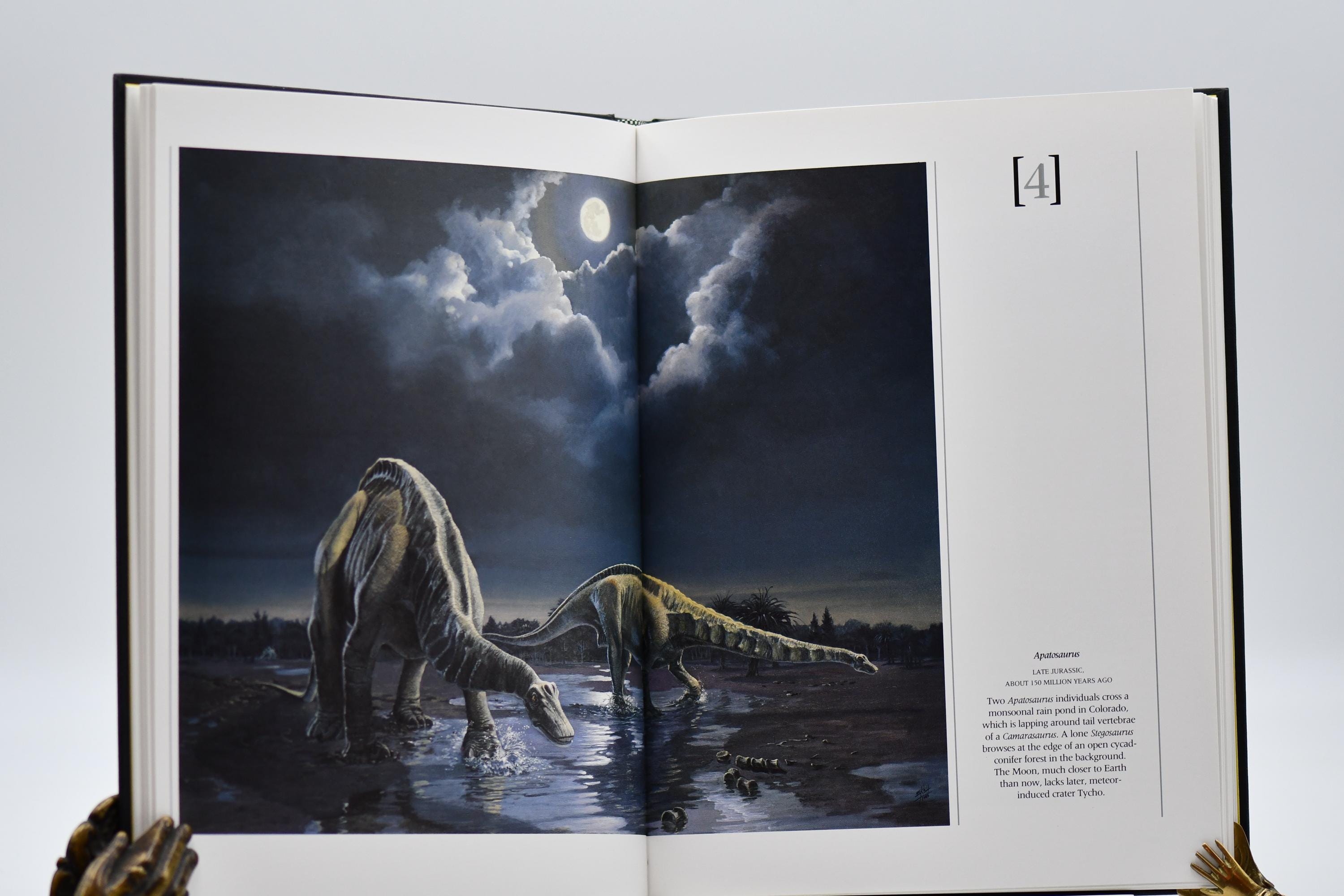 Vintage Dinosaurs of North America Book, 1989, Eleanor Kish