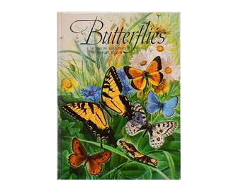 A Golden Book of Butterflies by J.F. Gates Clarke, illustrated by Andre Durenceau, Vintage 1963 Book