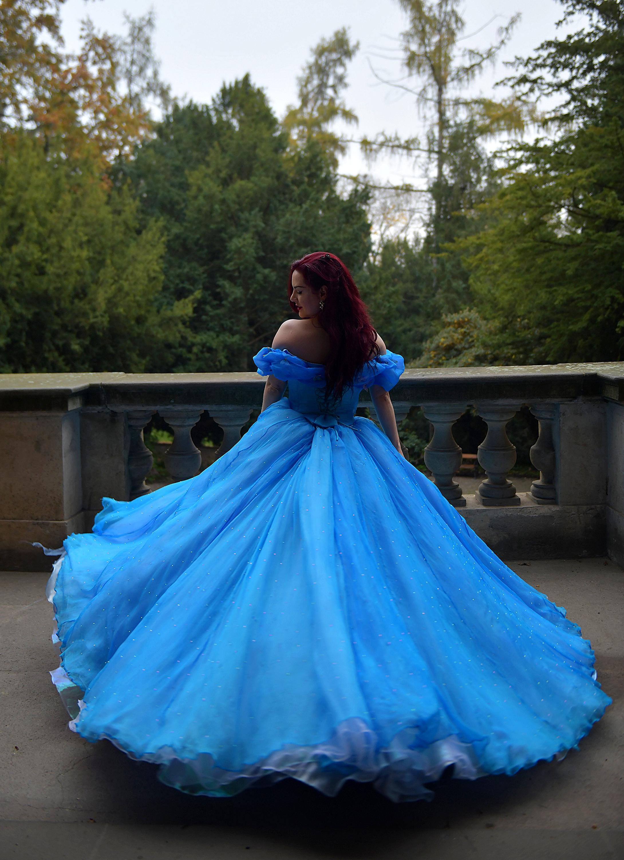 Cinderella Dress, Prom Dress, Ball Dress, Amazing Dress, Big Dress, Blue Dress, Gown Cinderella Dress, Prom Dress, Ball Dress, Amazing Dress, Big Dress, Blue Dress, Gown