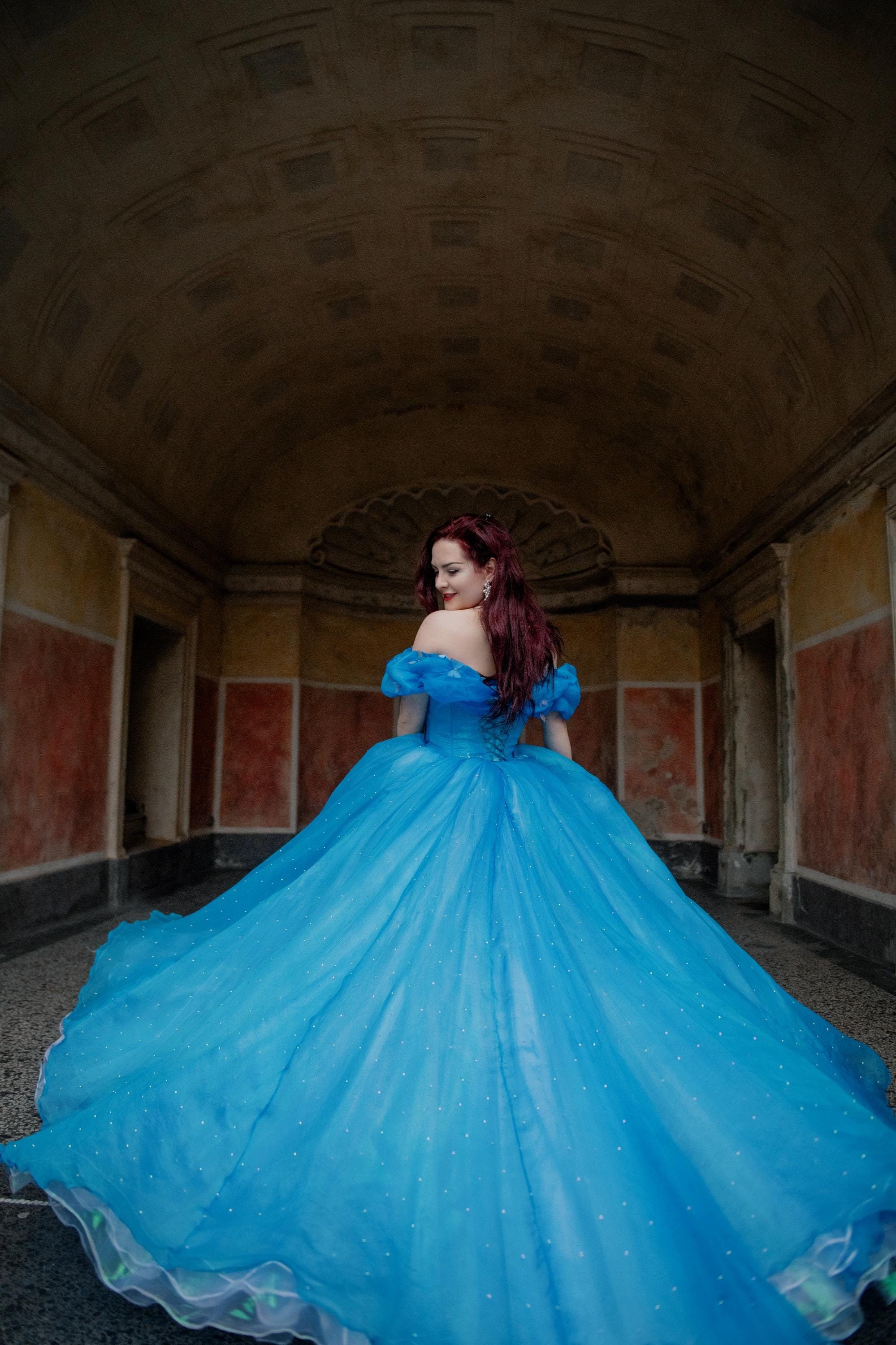 Cinderella Dress, Prom Dress, Ball Dress, Amazing Dress, Big Dress, Blue Dress, Gown Cinderella Dress, Prom Dress, Ball Dress, Amazing Dress, Big Dress, Blue Dress, Gown