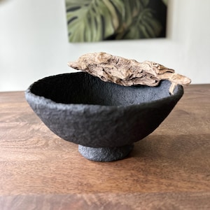 Papier mache bowl