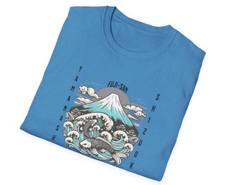 Fuji Mountain Graphic T-Shirt: Japanese Nature Streetwear