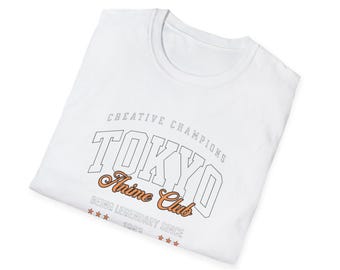 Tokyo Anime Club T-Shirt: Japanese Animation Graphic Tee
