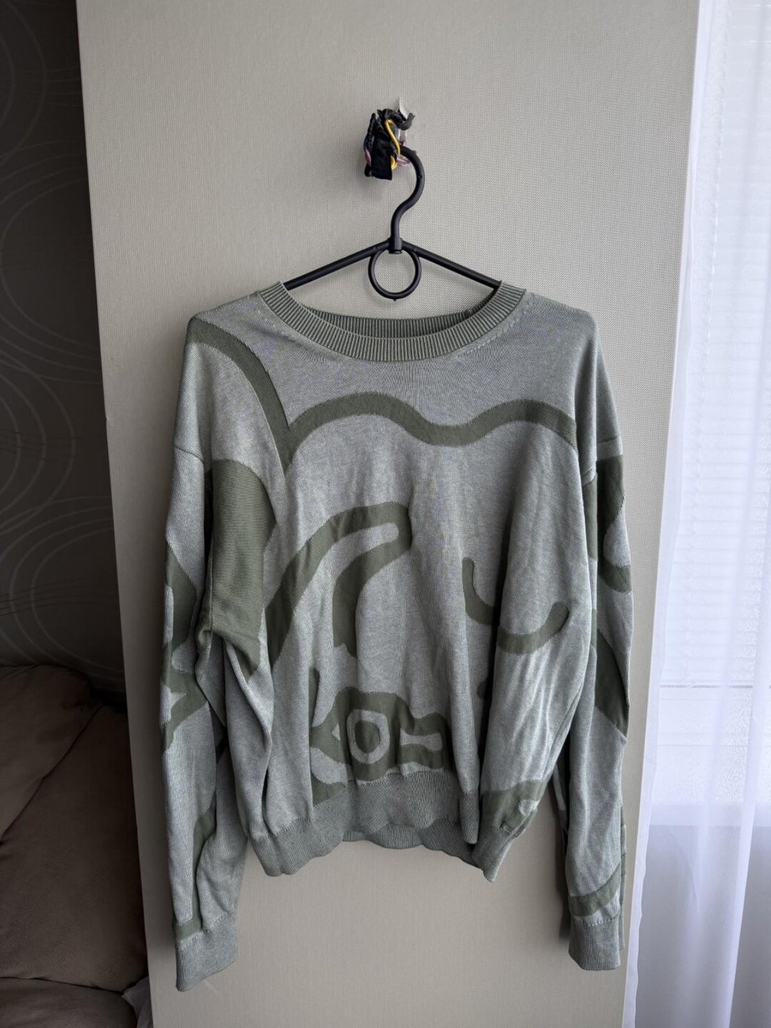 Kenzo Patchwork Sweater: Vintage Japanese Style, Cozy Knit - Etsy