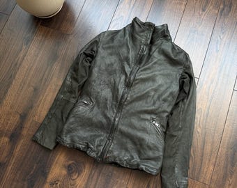 Giorgio Brato Leather Jacket Rick Owens style LADIES