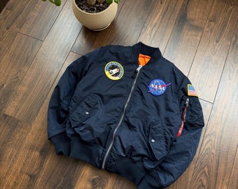 Alpha Industries Nasa Vintage MA-1 Bomber Jacket