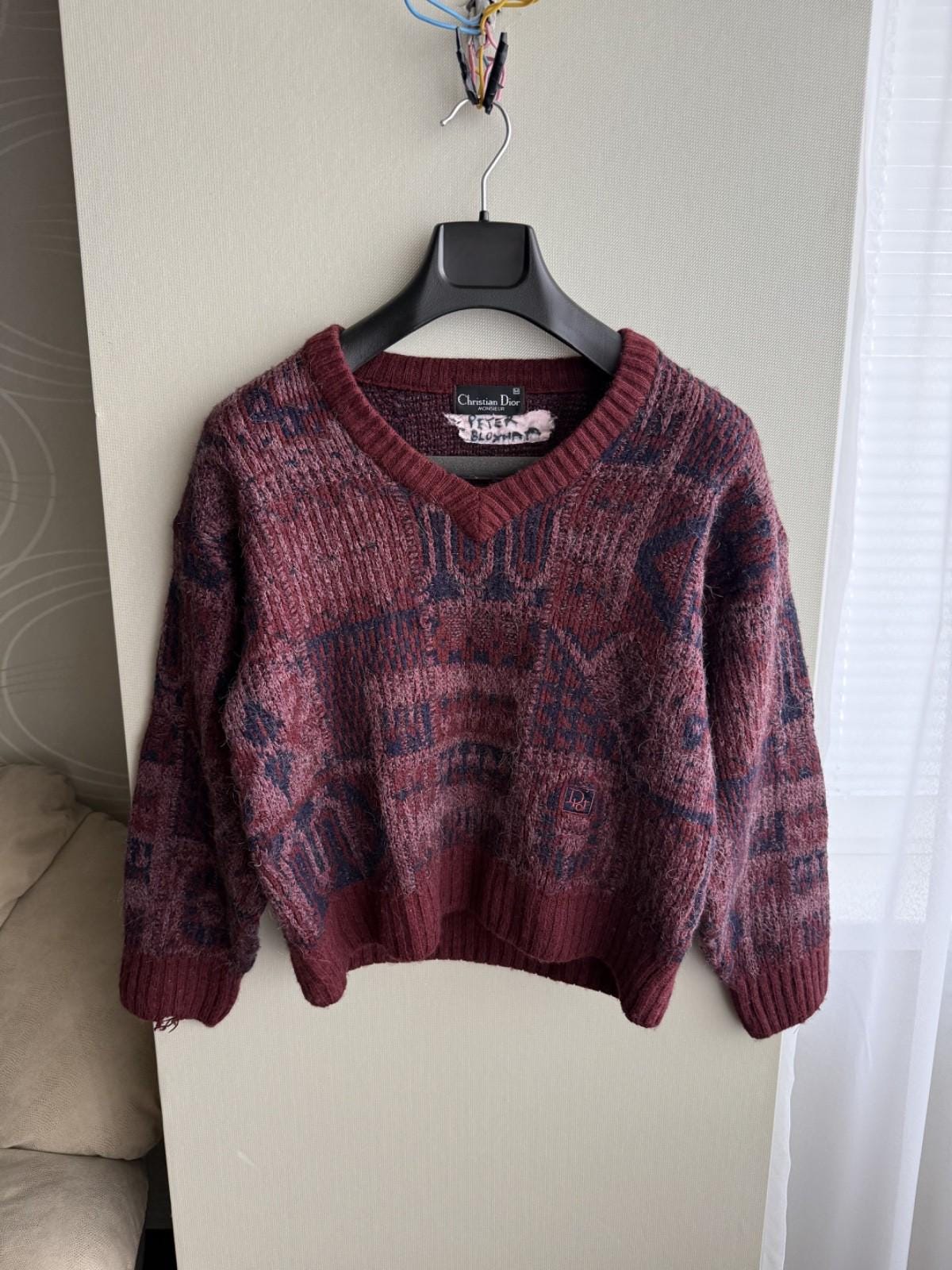 Dior Monsieur Cardigan - Etsy