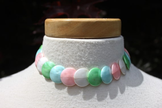 1950s Era Candy Colored Necklace, Circa 1950s, Fif
