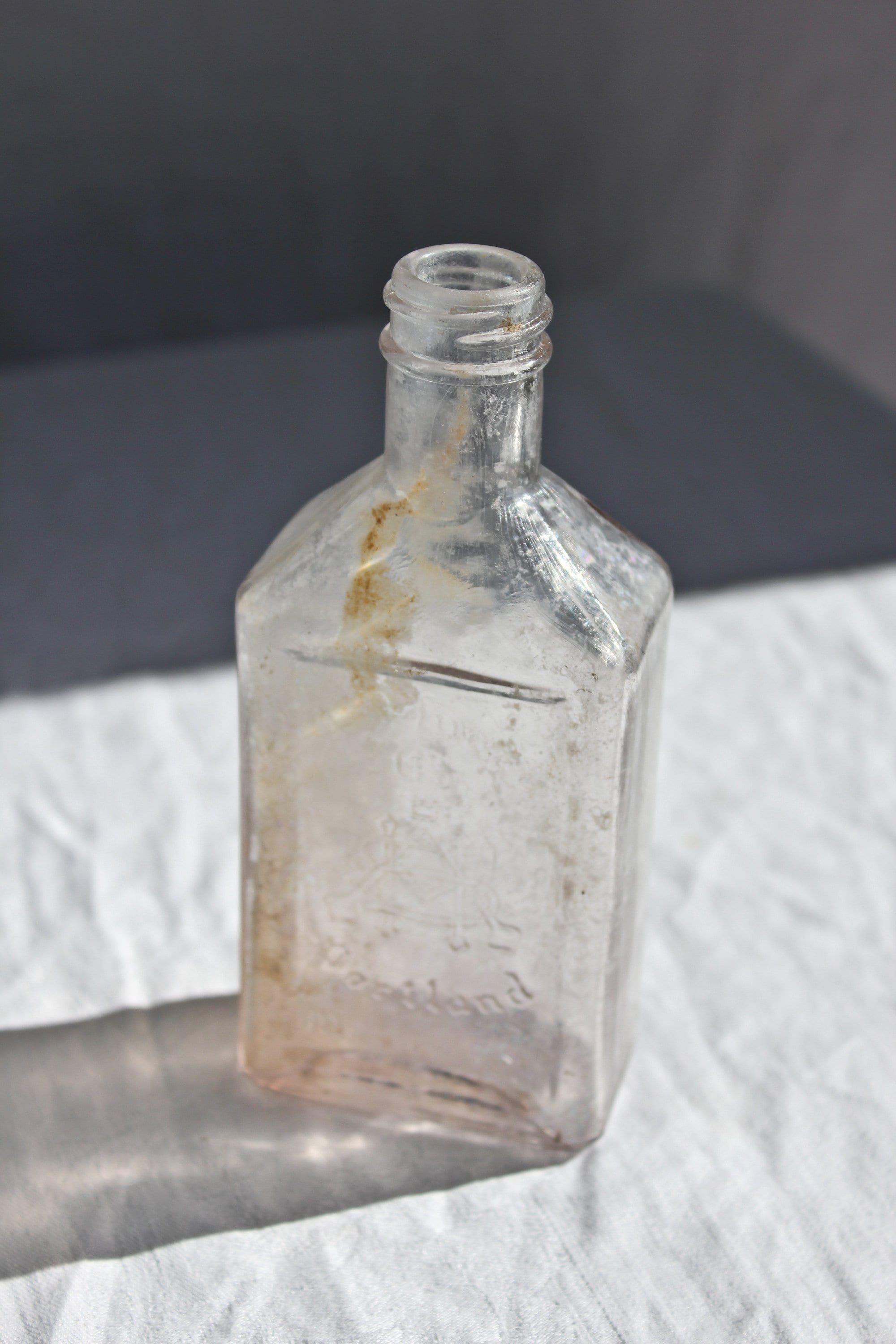 Antique A.S. Hinds Apothecary Bottle: C1800 Amethyst Glass Decor - Etsy, image size:2000x3000