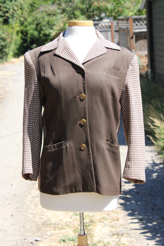 Brown and White and Brown Check Sport Jackets, Cir