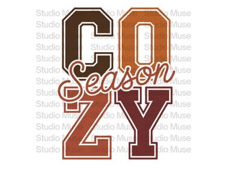 Gemütliche Saison PNG, Herbst Sublimationsdesign, Herbst Zitat Clipart, Thanksgiving-Shirt Design, Warme Gemütliche Stimmung Digitale PNG, Sweatshirt Png