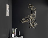LUX - Large Abstract Wall Sculpture - Geometric Art - Himmeli