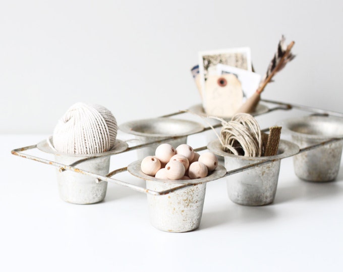 RESERVED Vintage Popover Baking Pan Etsy