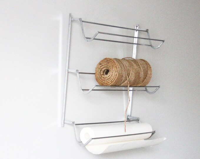 RESERVED Industrial Wire Wall Storage Rack - Etsy