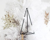 Holiday Ornament No.2 | Geometric Hanging Mobile | Himmeli | Air Plant Holder | Minimalist