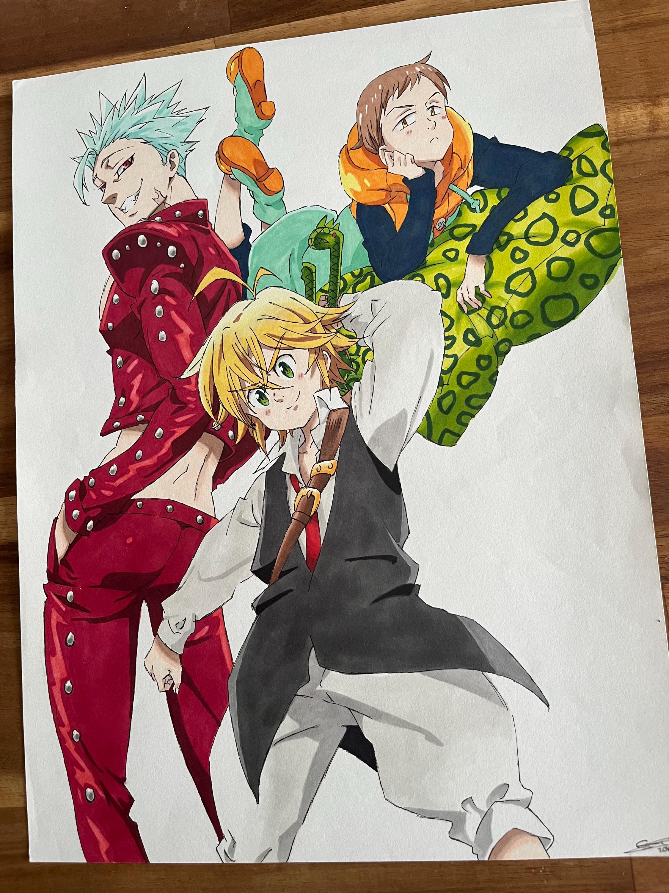 Demon King Wallpaper Meliodas Keren Meliodas Art Sweden