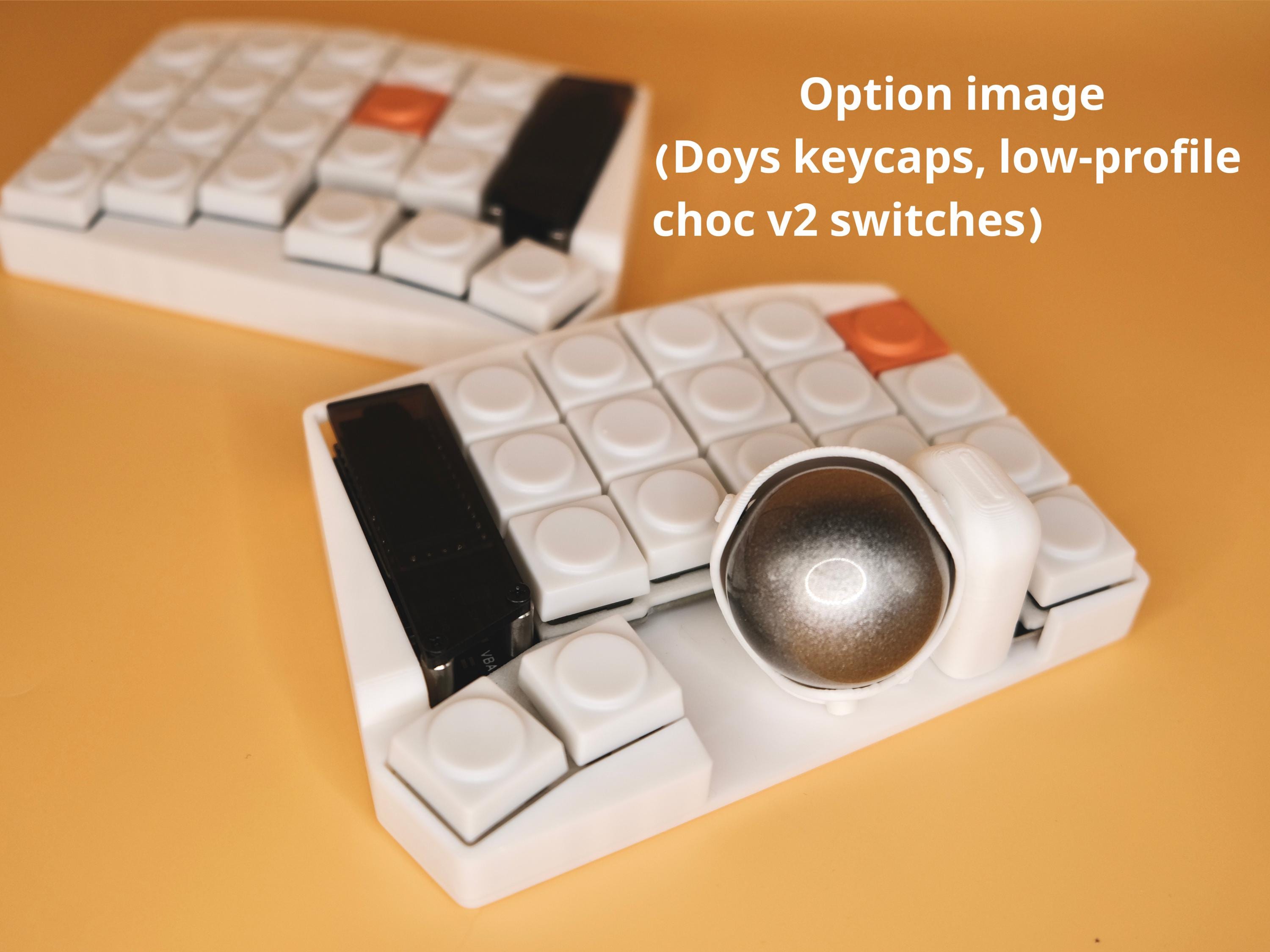 Ready to Use WIRELESS Keyball With a Trackball / Split Ready to Use WIRELESS Keyball With a Trackball / Split