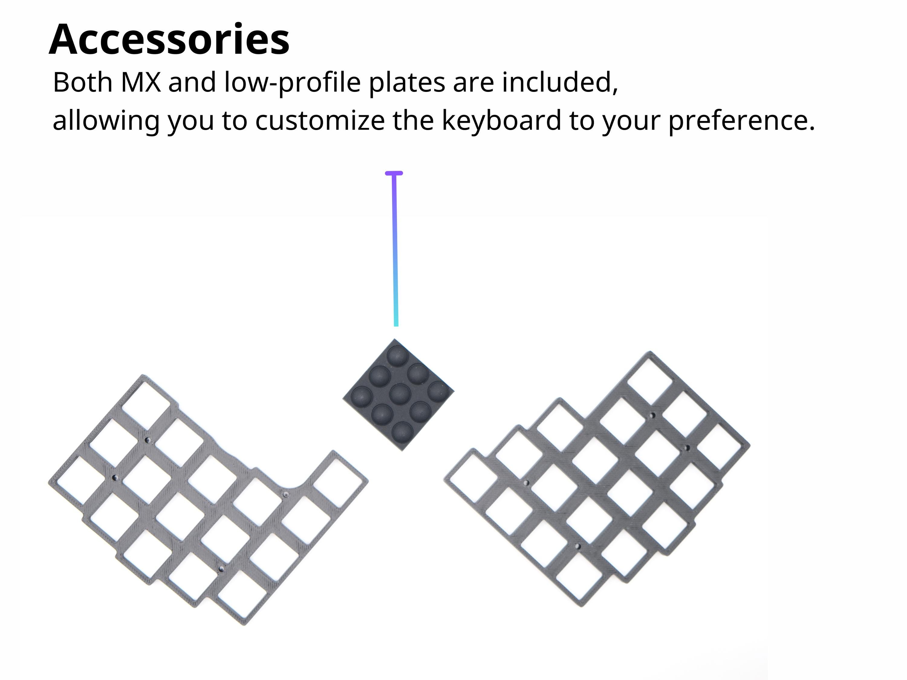 TOTEM 分割キーボード（Choc v1リニア／Bluetooth対応） すぐに使える