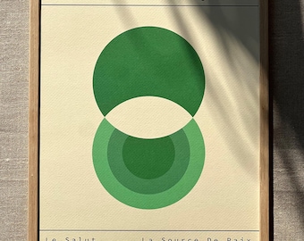 Affiche islamique As Salâm • Le Salut, la Source de paix • Art mural moderne • Design minimaliste • Affiche contemporaine • Art Print 30×40