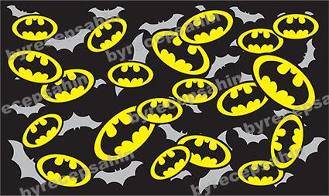 Batman Print Pattern - Etsy