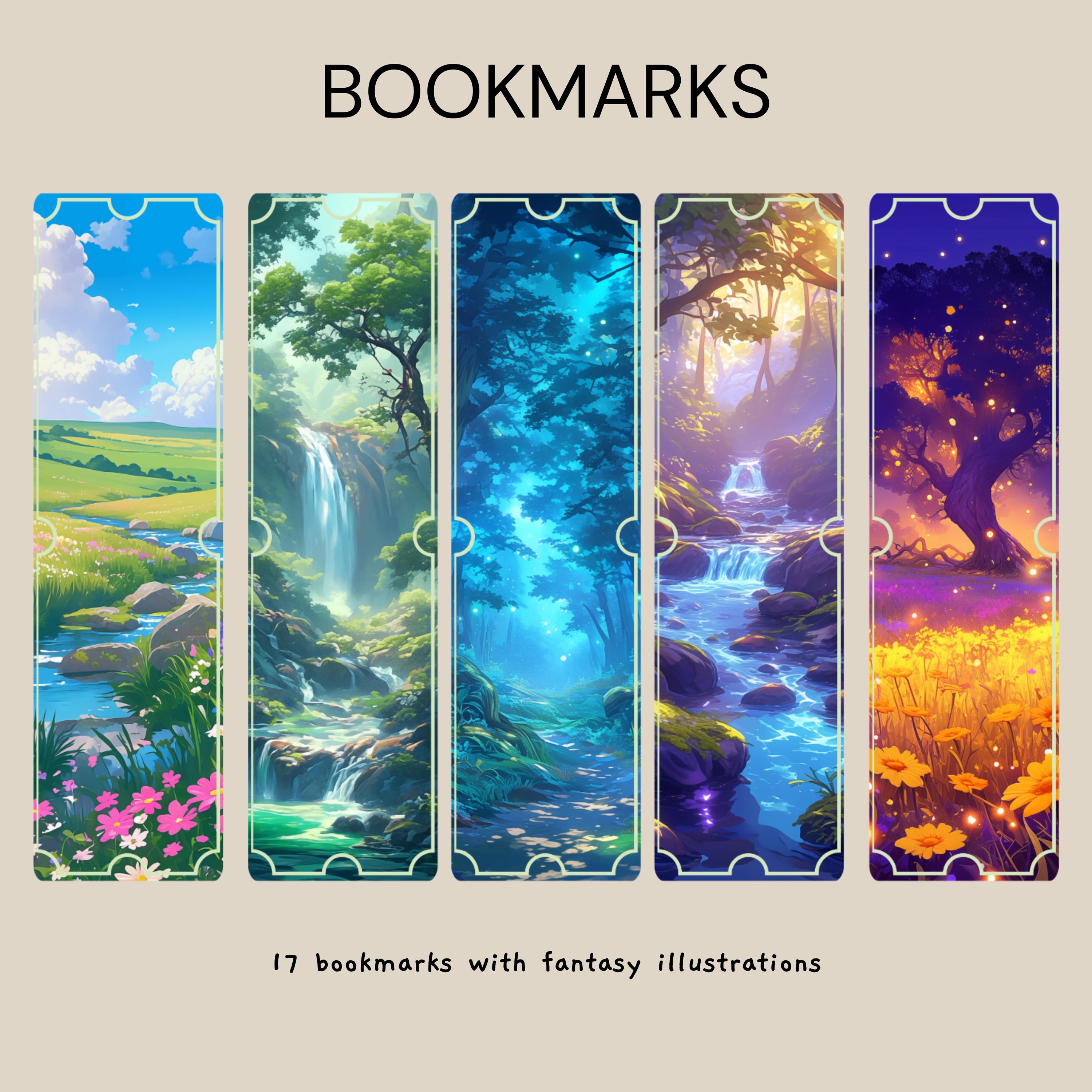 Fantasy Room Wall Decoration Book Reading Board DIY Printable Tracker ...