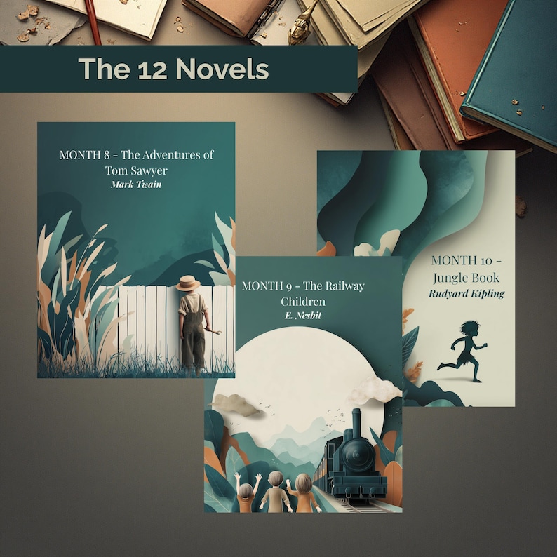 The 12-Month Literary Odyssey for Teens & Adults