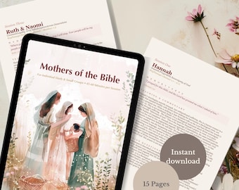Madres de la Biblia - Guía de estudio devocional de las Escrituras en 5 sesiones