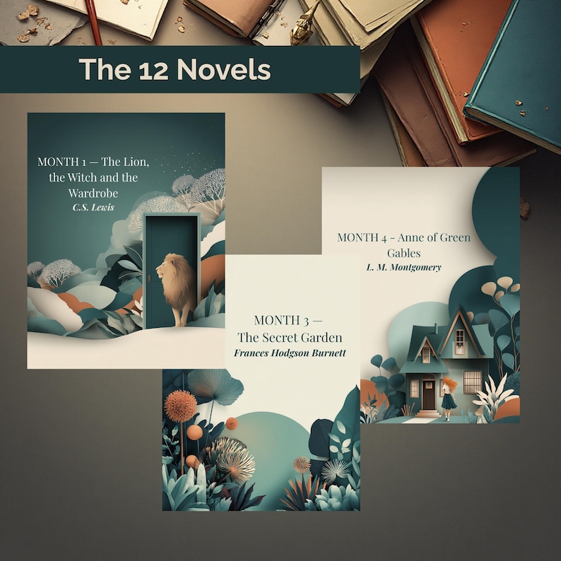 The 12-Month Literary Odyssey for Teens & Adults