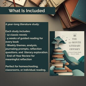The 12-Month Literary Odyssey for Teens & Adults