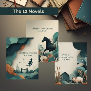 The 12-Month Literary Odyssey for Teens & Adults