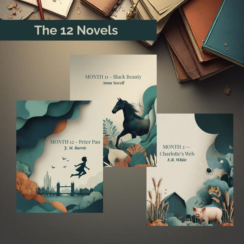 The 12-Month Literary Odyssey for Teens & Adults