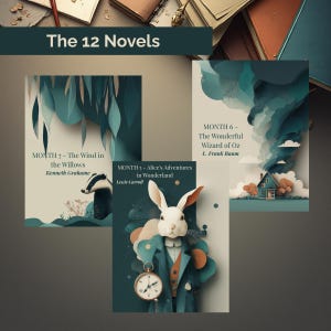 The 12-Month Literary Odyssey for Teens & Adults