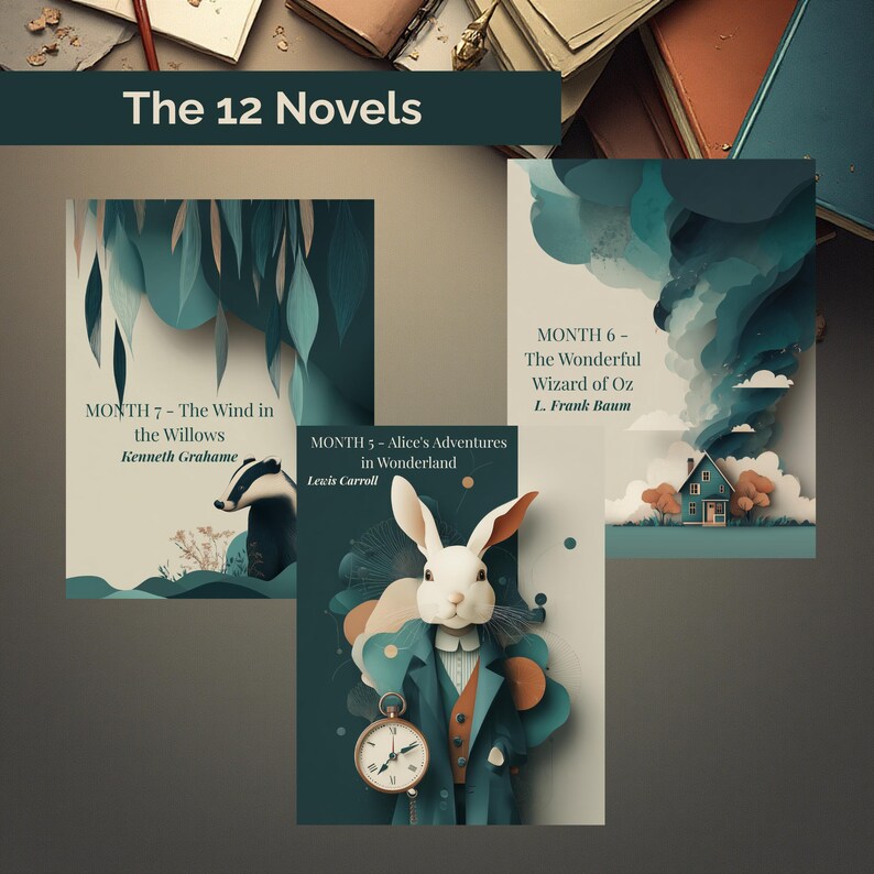 The 12-Month Literary Odyssey for Teens & Adults