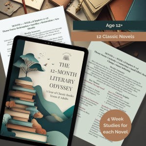 The 12-Month Literary Odyssey for Teens & Adults