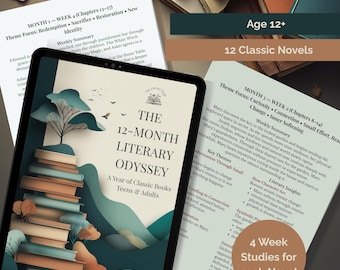 La odisea literaria de 12 meses para adolescentes y adultos