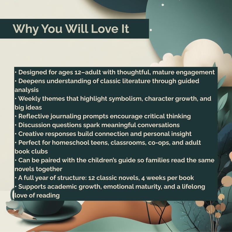 The 12-Month Literary Odyssey for Teens & Adults