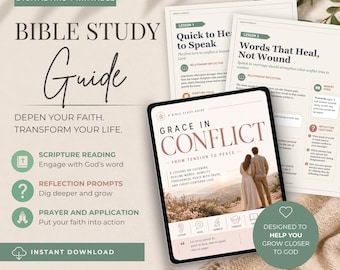 Un estudio bíblico devocional para parejas sobre cómo manejar los conflictos matrimoniales con las Escrituras, la humildad y el amor.
