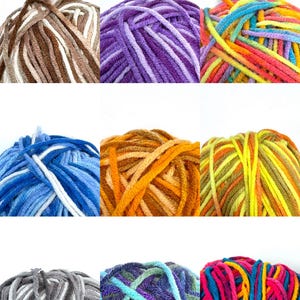 Variegated 5-Ply Yarn – Soft & Durable for Knitting and Crochet