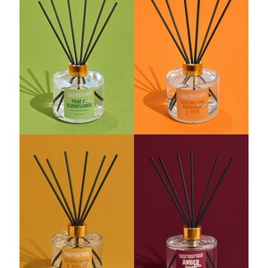 Natural Reed Diffuser | 200ml Home Fragrance (3 Months)