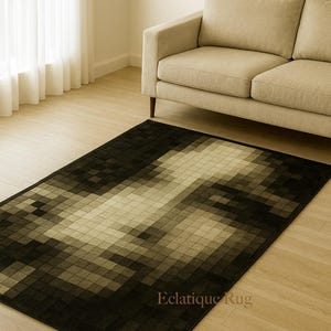 Geometric Cowhide Patchwork Rug: Handmade Hair-On Leather Area Rug