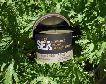 Vela de escape de citronela para mosquitos, 8 oz.